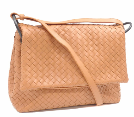 BOTTEGA CLASSIC HANDBAG (LONG STRAP) LIGHT ORANGE