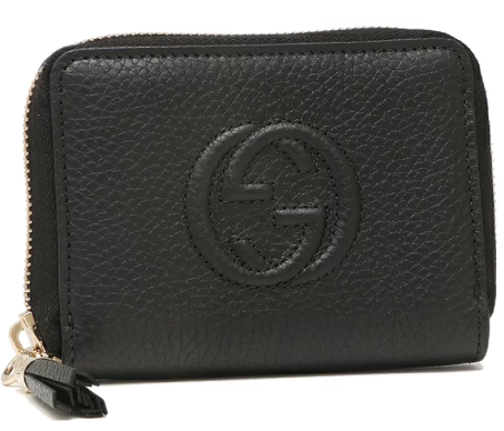 GUCCI SOHO COIN CASE BLACK