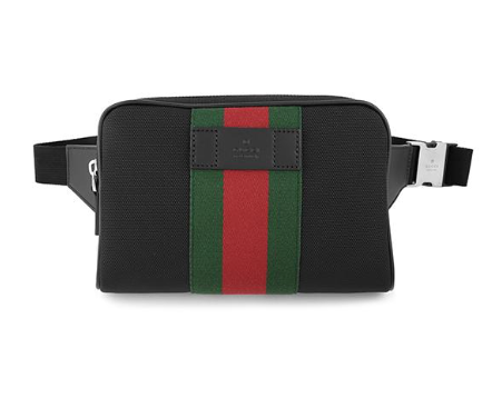 GUCCI CHEST BAG WITH GUCCI STRIPES