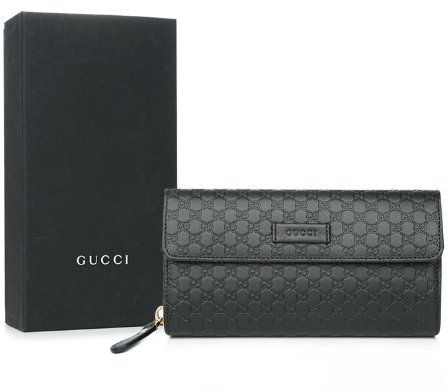 GUCCI WOMEN MICRO GG LONG WALLET