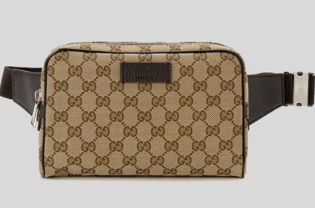 GUCCI KHAKI GGSSIMA CHEST BAG