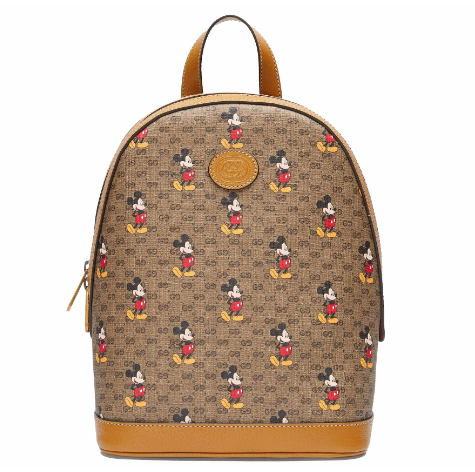 GUCCI BACKPACK WITH MICKEY MOUSE PATTERN