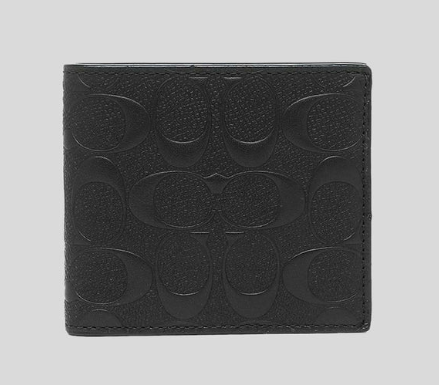 COACH PROMINENT WALLET WITH CLASSIC DESIGN AND SMALL CARD CASE INSIDE