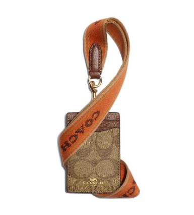 COACH CLASSIC DESIGN LANYARD
