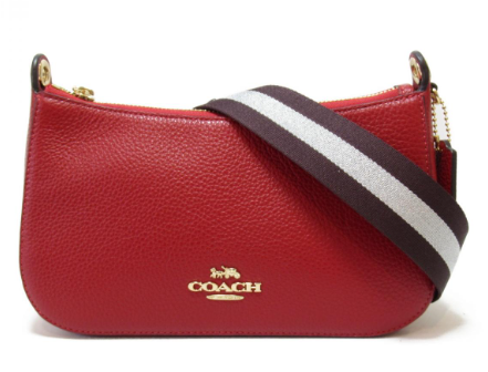 COACH SLING BAG WITH THICK STRAP RED