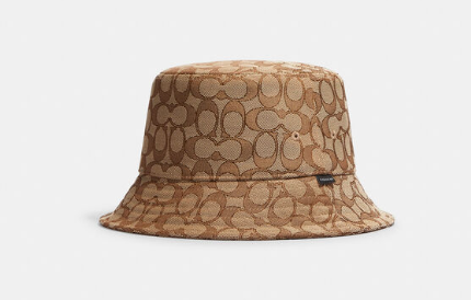 COACH BUCKET HAT WITH C DESIGN SIZE XS/S