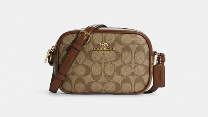 COACH CAMERA SLING BAG WITH CLASSIC LOGO