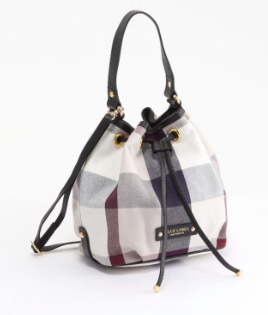 BLUE LABEL BUCKET BAG BEIGE