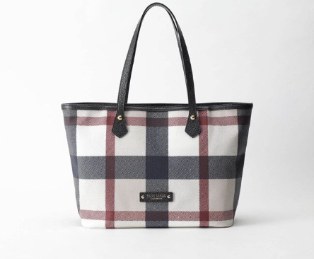 BLUE LABEL TOTE BAG BEIGE