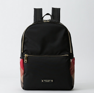 BLUE LABEL BACKPACK WITH HANDLE AND ZIP