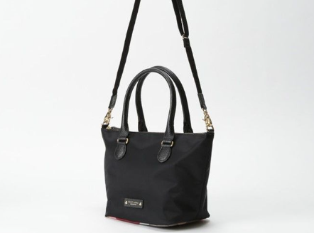 BLUE LABEL TOTE BAG BLACK
