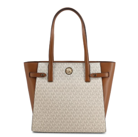 MICHAEL KORS CARMEN TOTE BAG WITH CLASSIC LOGO