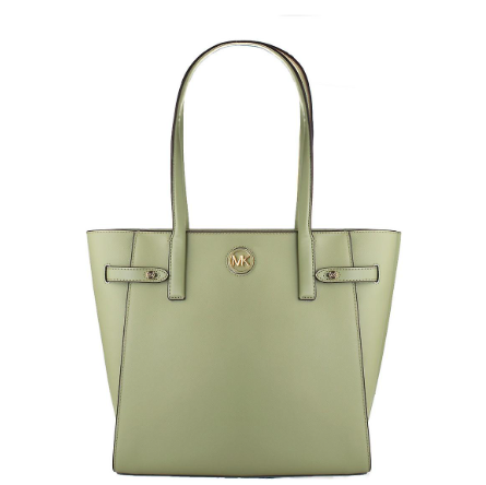 MICHAEL KORS GREEN CARMEN TOTE BAG