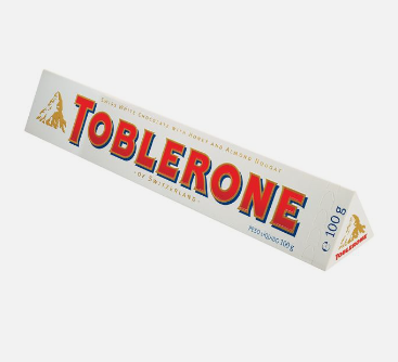 Toblerone White Chocolate 100g (3for $10)