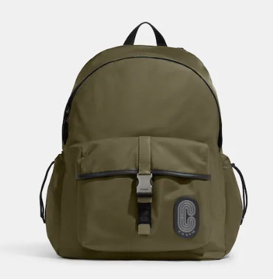 COACH NYLON BACKPACK WITH BUCKLE