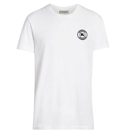 BURBERRY 80040561002 MAN T-SHIRT WHITE XL