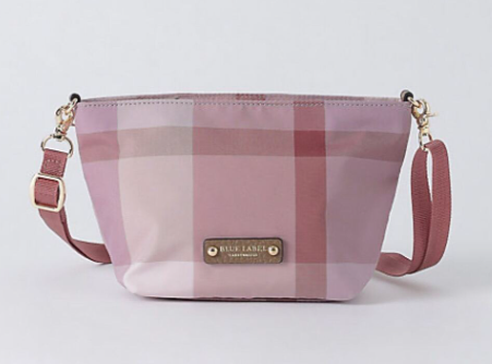 BLUE LABEL MINI SHOULDER WITH PALID PATTERN PINK