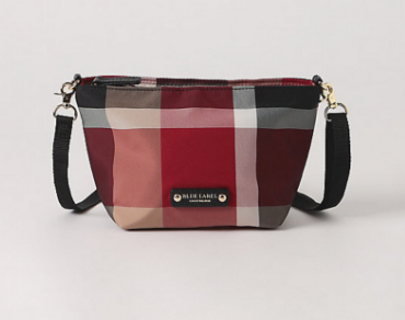 BLUE LABEL MINI SHOULDER WITH PALID PATTERN RED