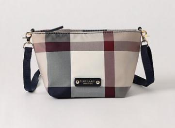 BLUE LABEL MINI SHOULDER WITH PALID PATTERN BEIGE