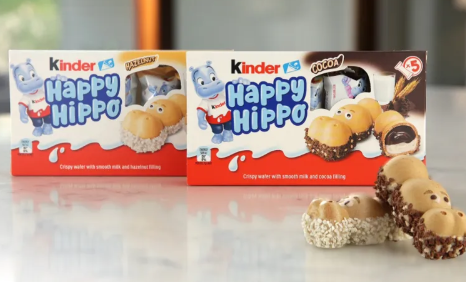 KINDER BRUENO HAPPY HIPPO BISCUIT HAZELNUT/COCOA