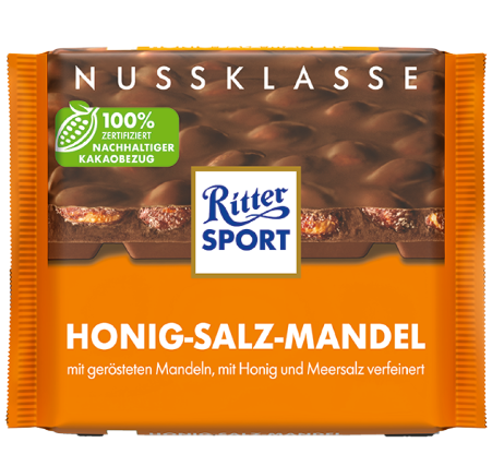 RITTER SPORT HONIG-SALZ-MANDEL