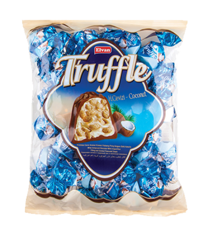 ELVAN TRUFFLE BAG COCONUT 500G