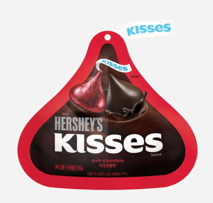 HERSEY KISSES DARK CHOCOLATE