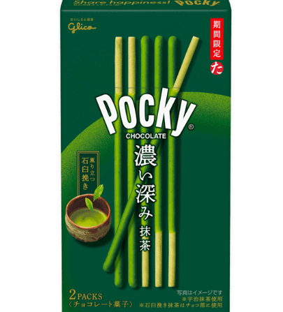 POCKY CHOCOLATE GREEN TEA