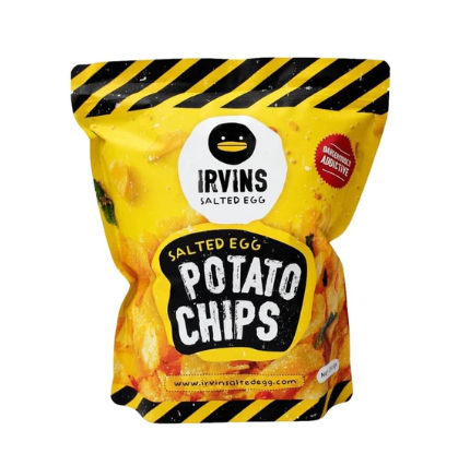 IRVINS Salted Egg Potato Chips - Big (230g)