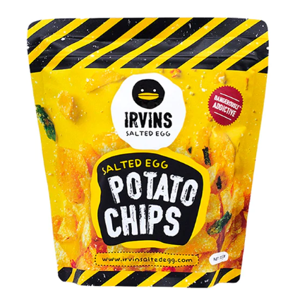 IRVINS Salted Egg Potato  Chips - Small 105g