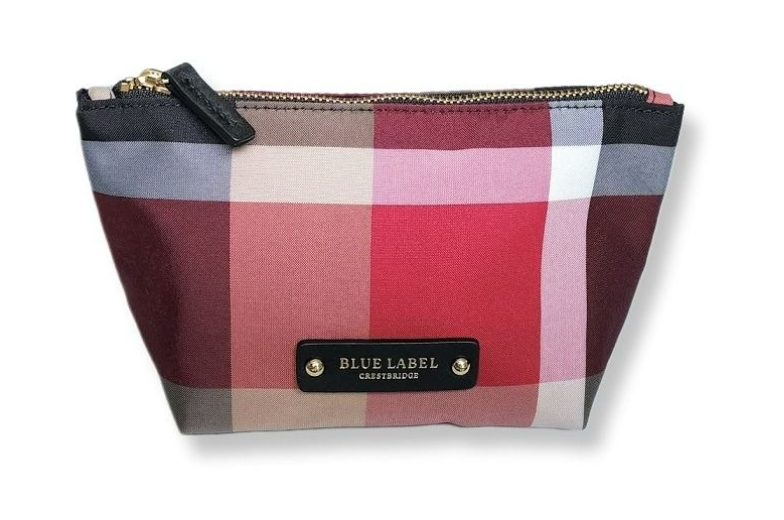 BLUE LABEL NYLON POUCH RED