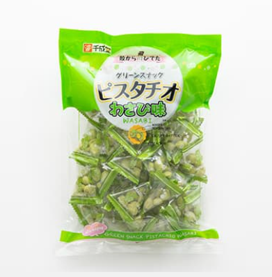PISTACHIO SNACK WASABI FLAVOR 240G