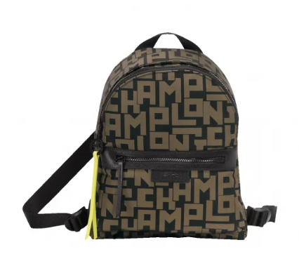 LONGCHAMP ZIG ZAG WORDS DESIGN BACKPACK (SMALL)