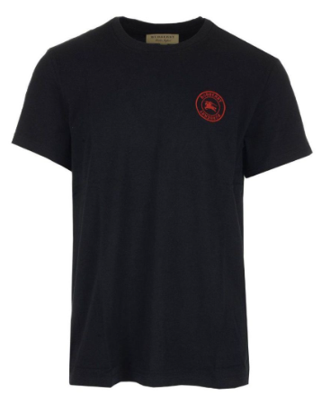 BURBERRY 80040561002 MAN T-SHIRT BLACK XS