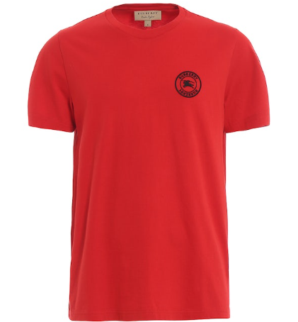 BURBERRY 80040561002 MAN T-SHIRT RED XS