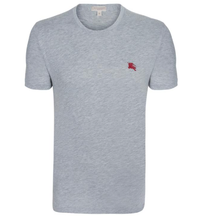 BURBERRY 80038311004 MAN T-SHIRT GREY XXL