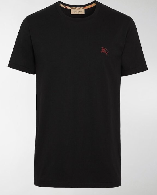 BURBERRY 80038311004 MAN T-SHIRT BLACK L