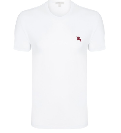 BURBERRY 80038311004 MAN T-SHIRT WHITE XXL