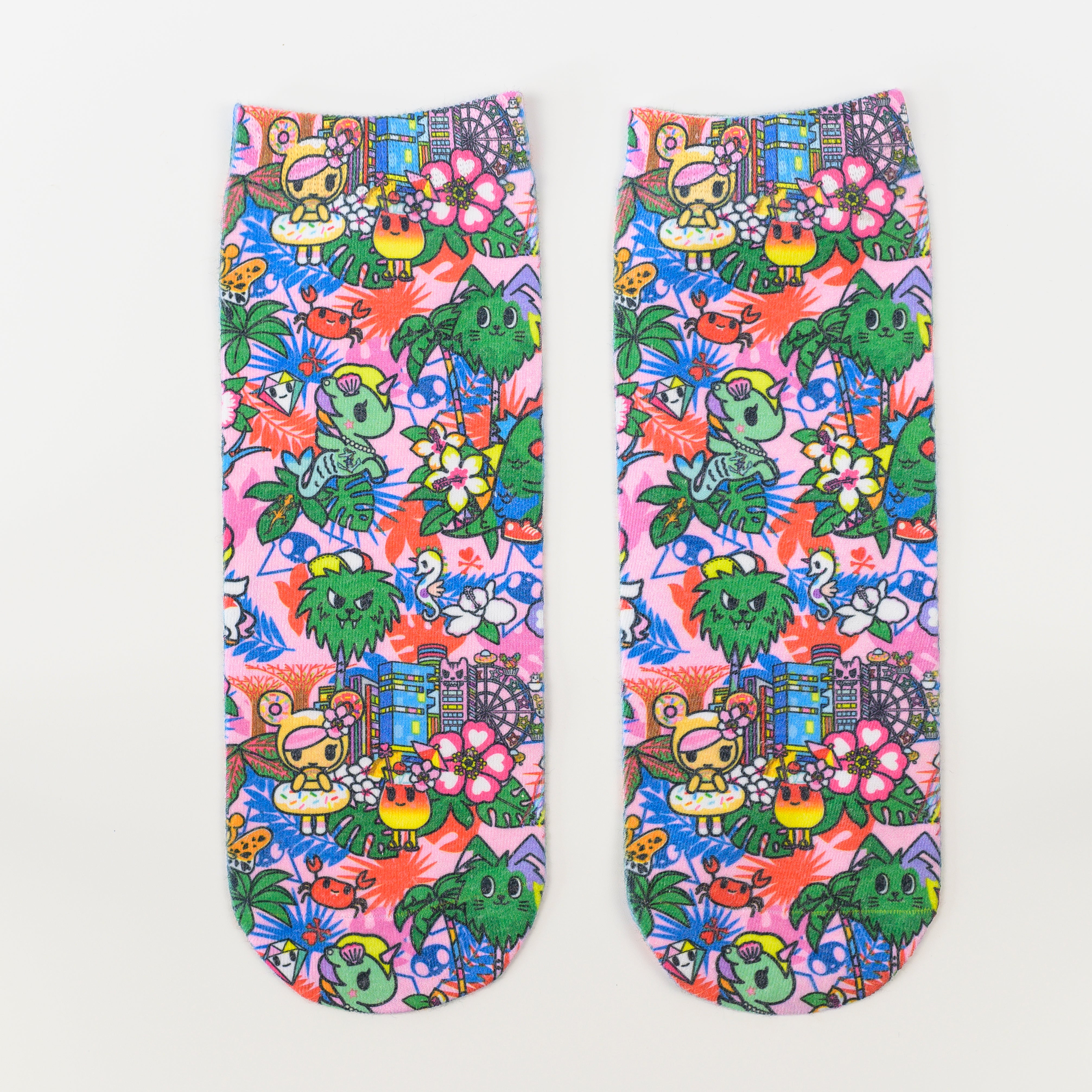 tokidoki Our Singapura Socks (Pink)