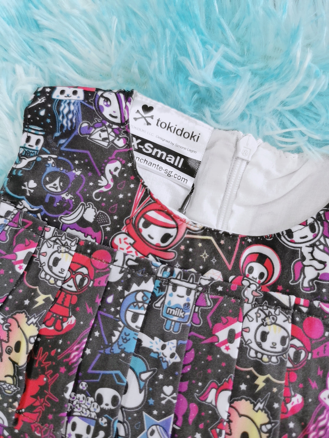tokidoki Cosmo Off-shoulder Dress