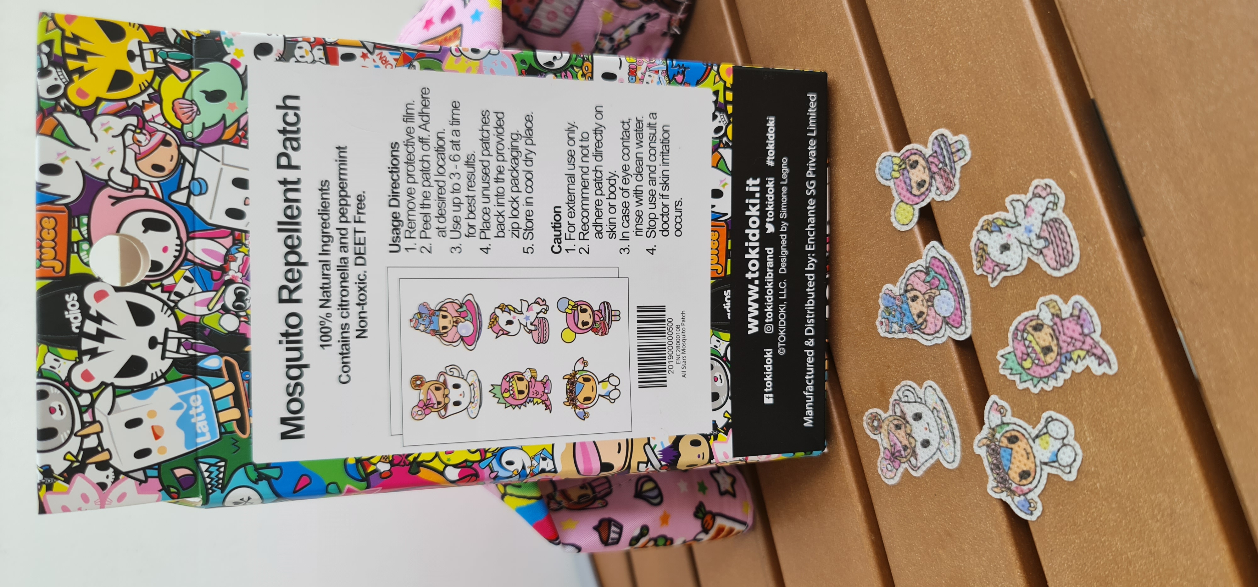 tokidoki Donutella Cafe Mosquito Patches