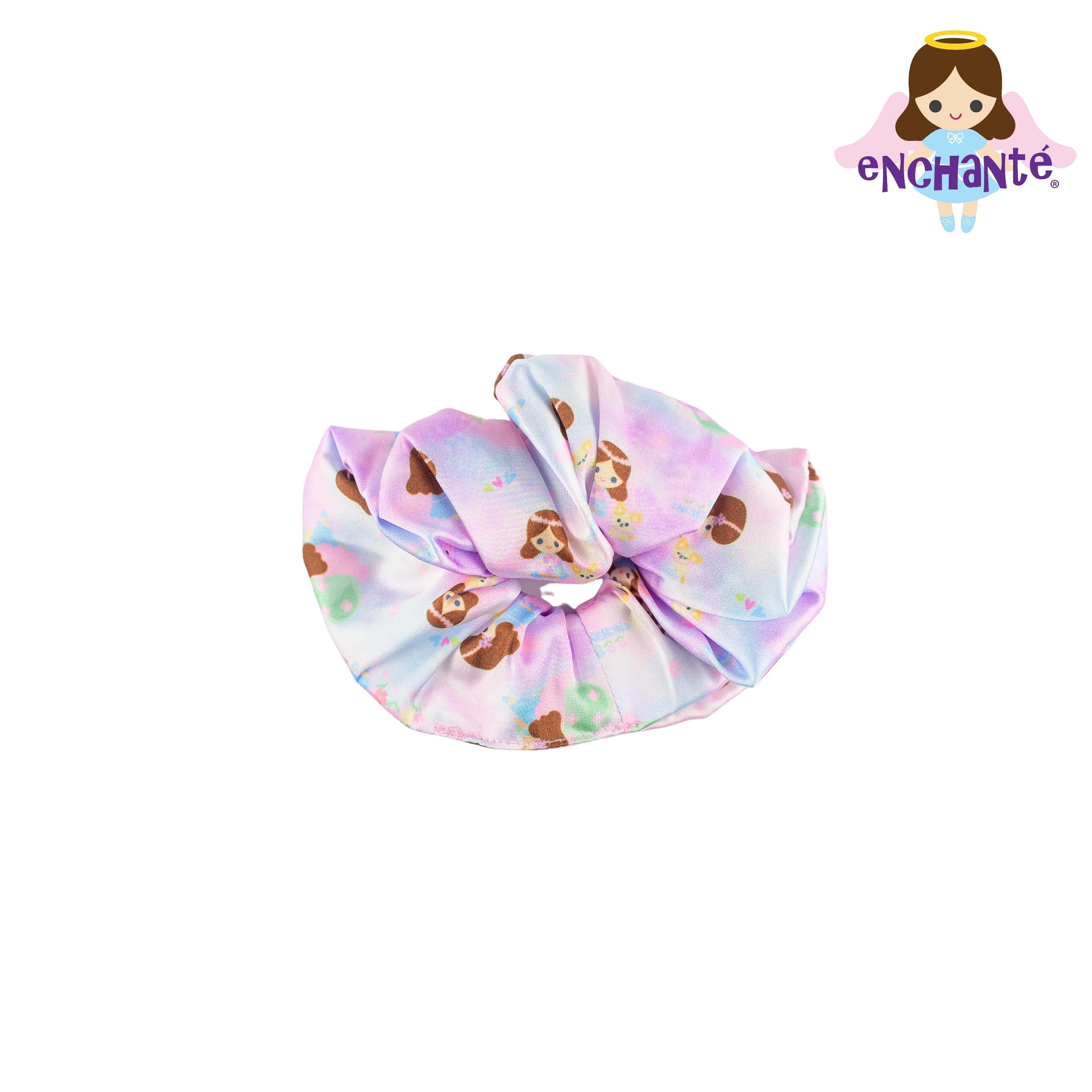 Enchante Floral Fantasy Scrunchie Hair Tie