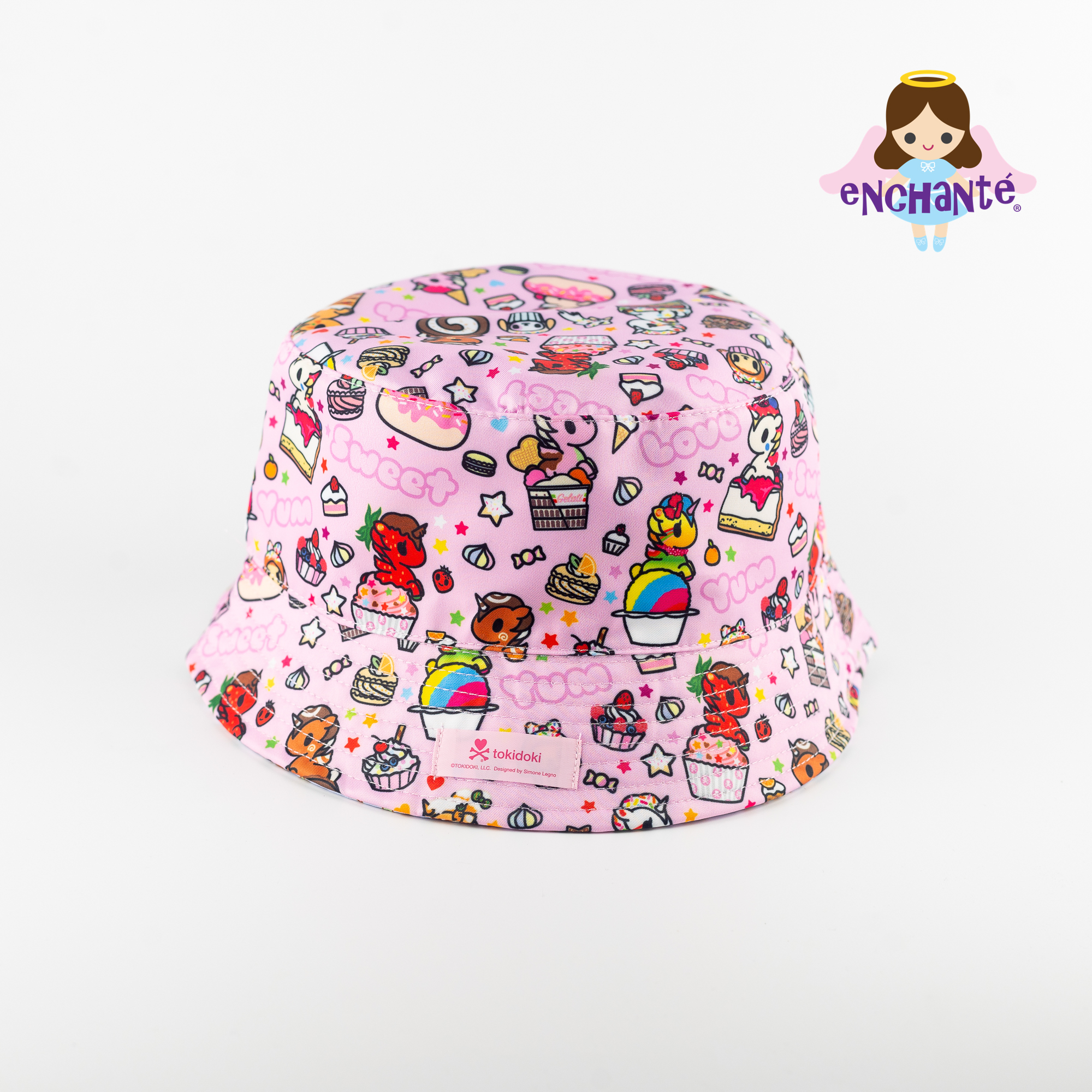 tokidoki Unicorn & Cakes Reversible Bucket Hat