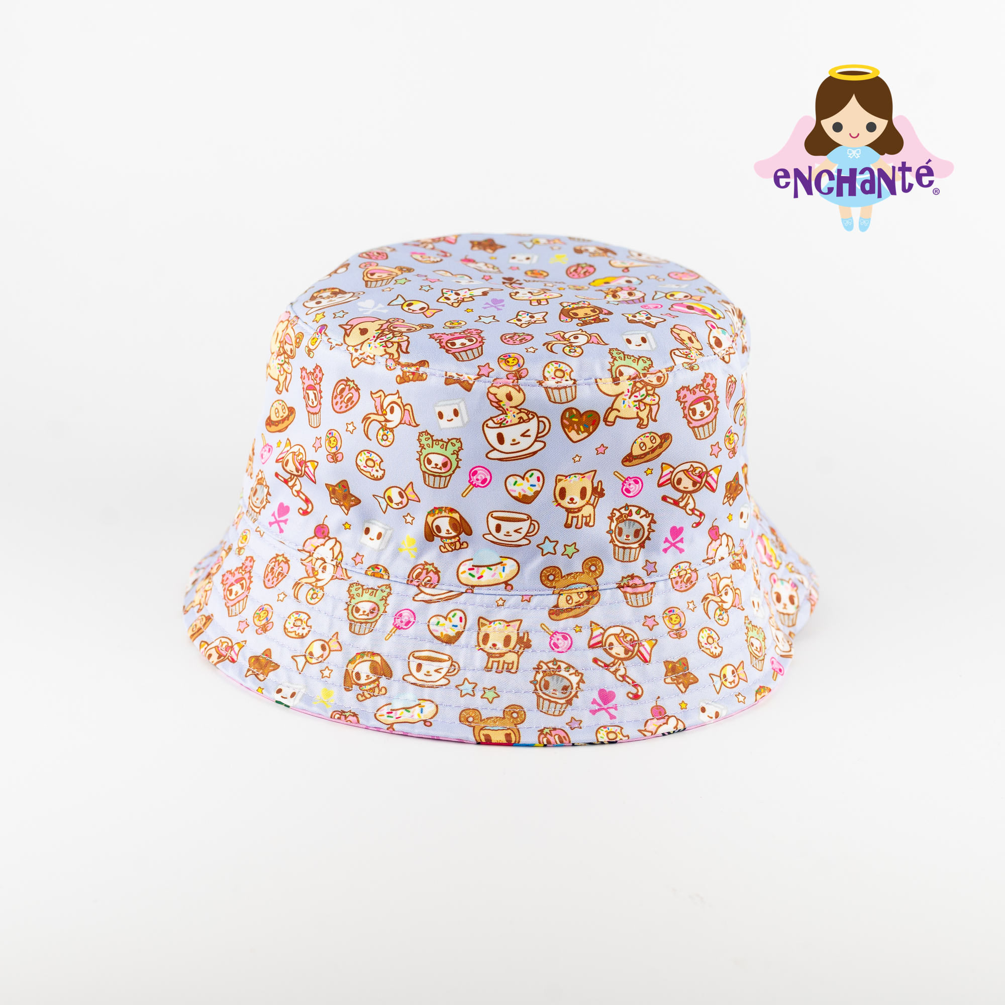 tokidoki Unicorn & Cakes Reversible Bucket Hat
