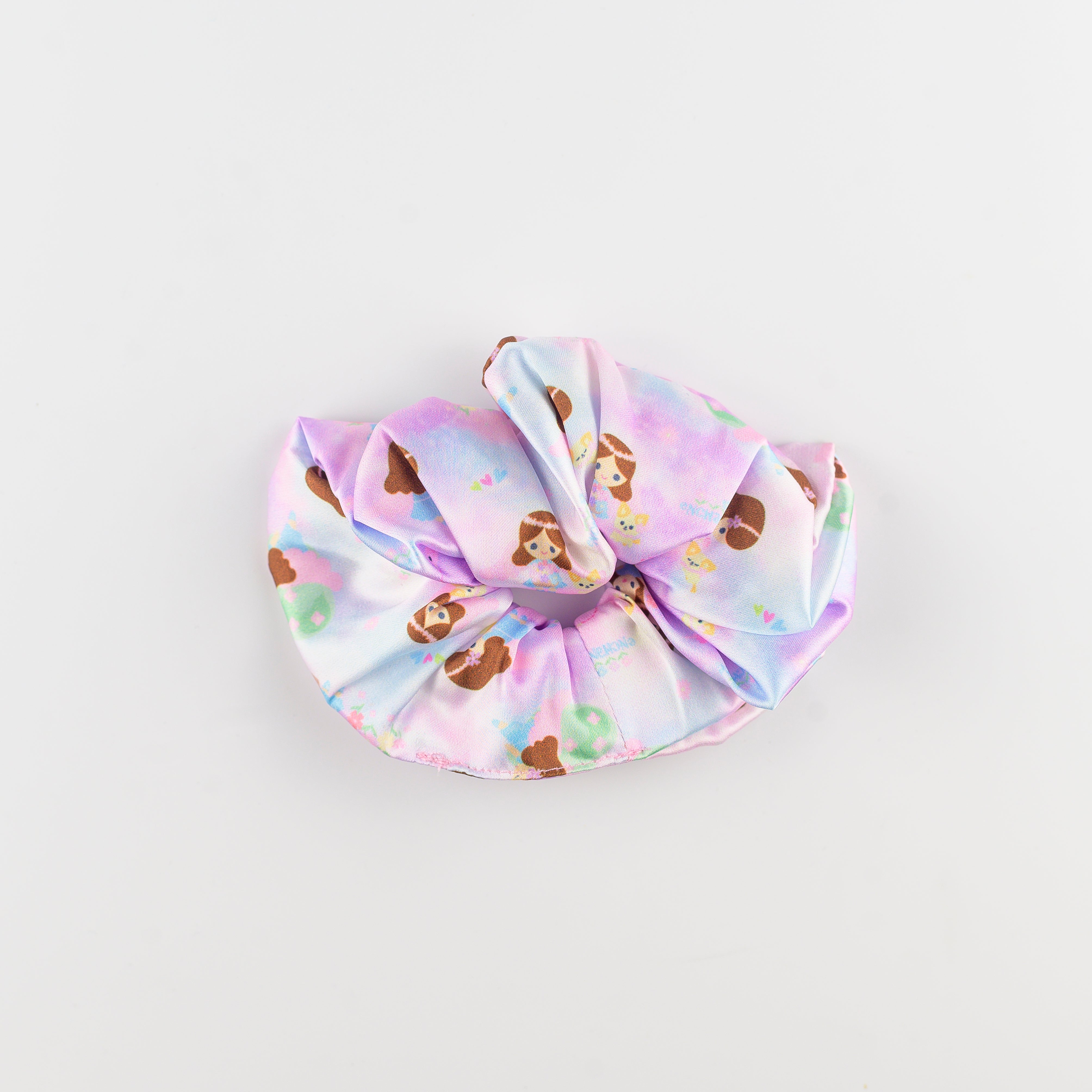 Enchante Floral Fantasy Scrunchie Hair Tie
