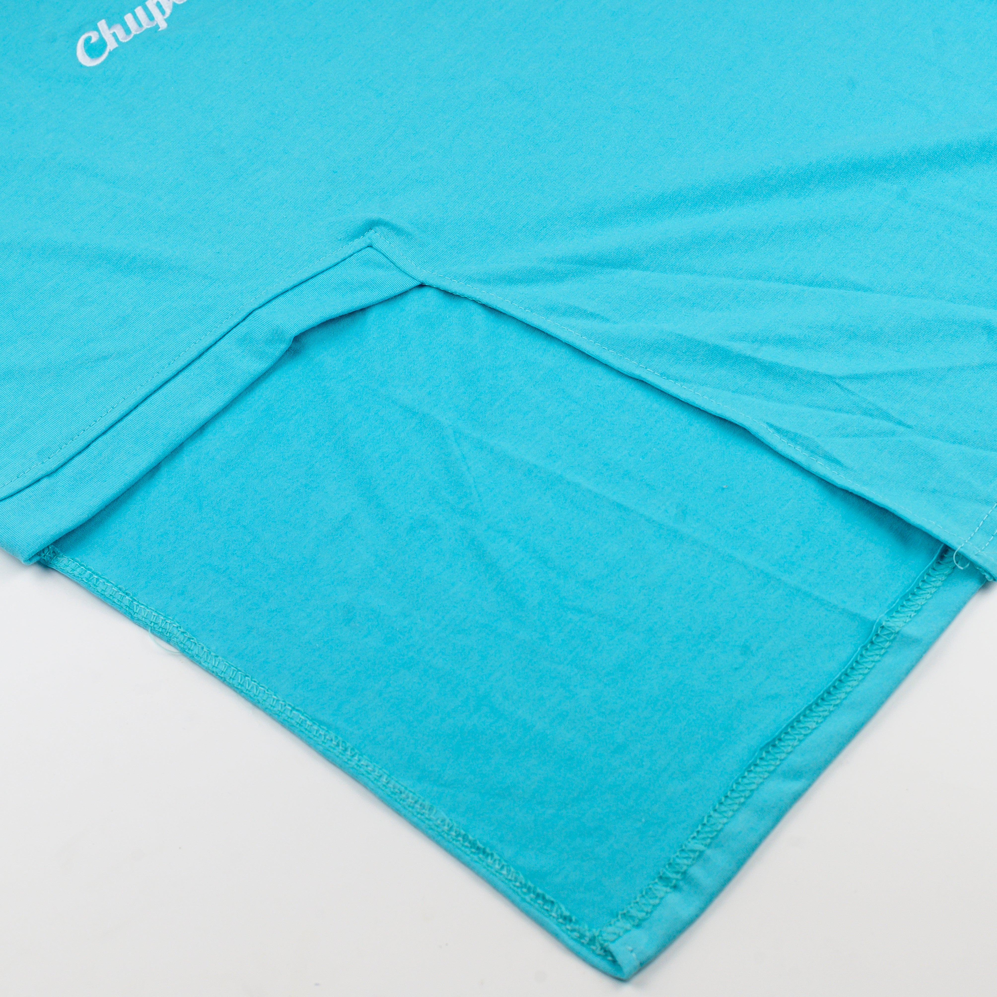 Chupa Chups Turquoise Cropped Top