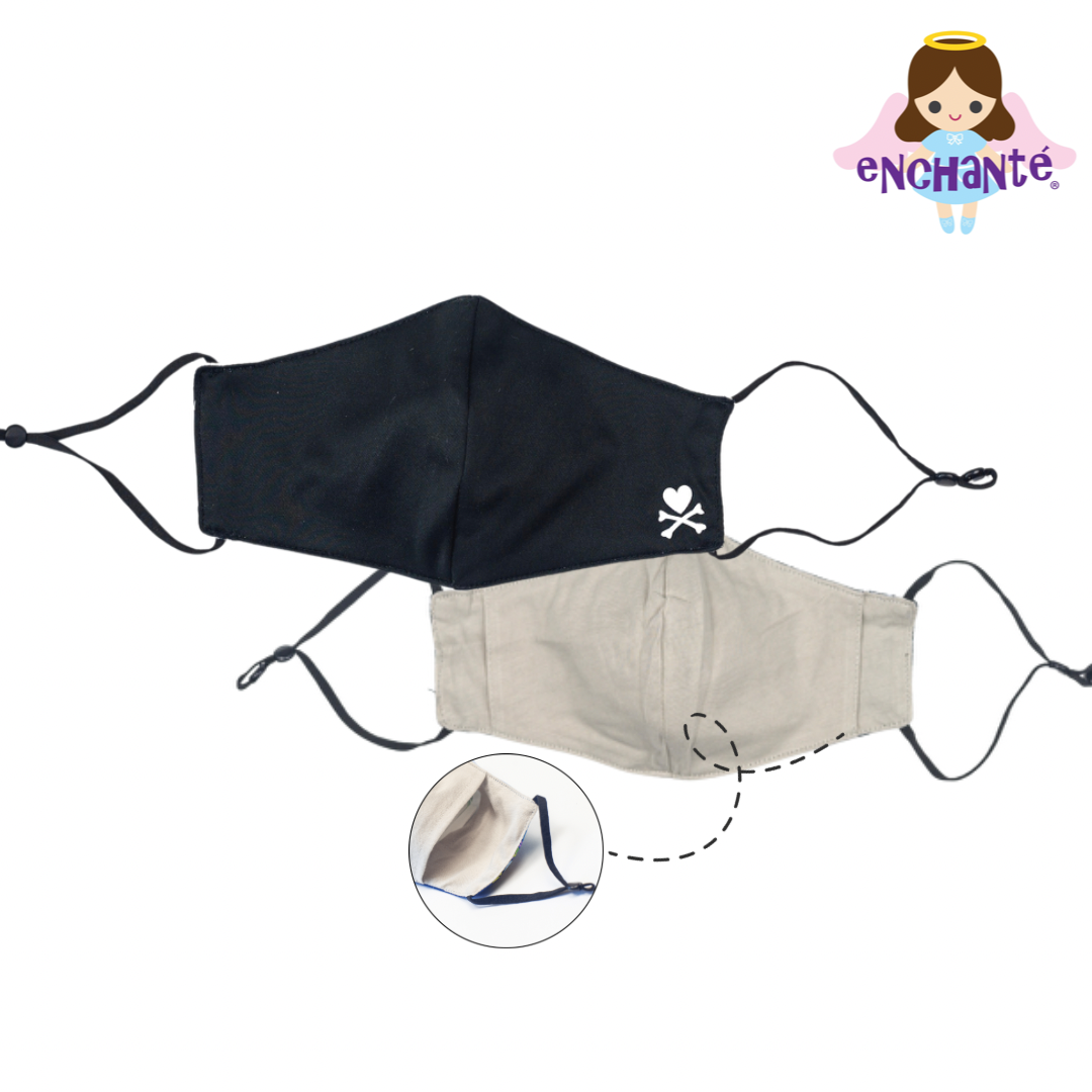 tokidoki Glow-in-the-Dark Logo Anti-Bacterial Reusable Mask