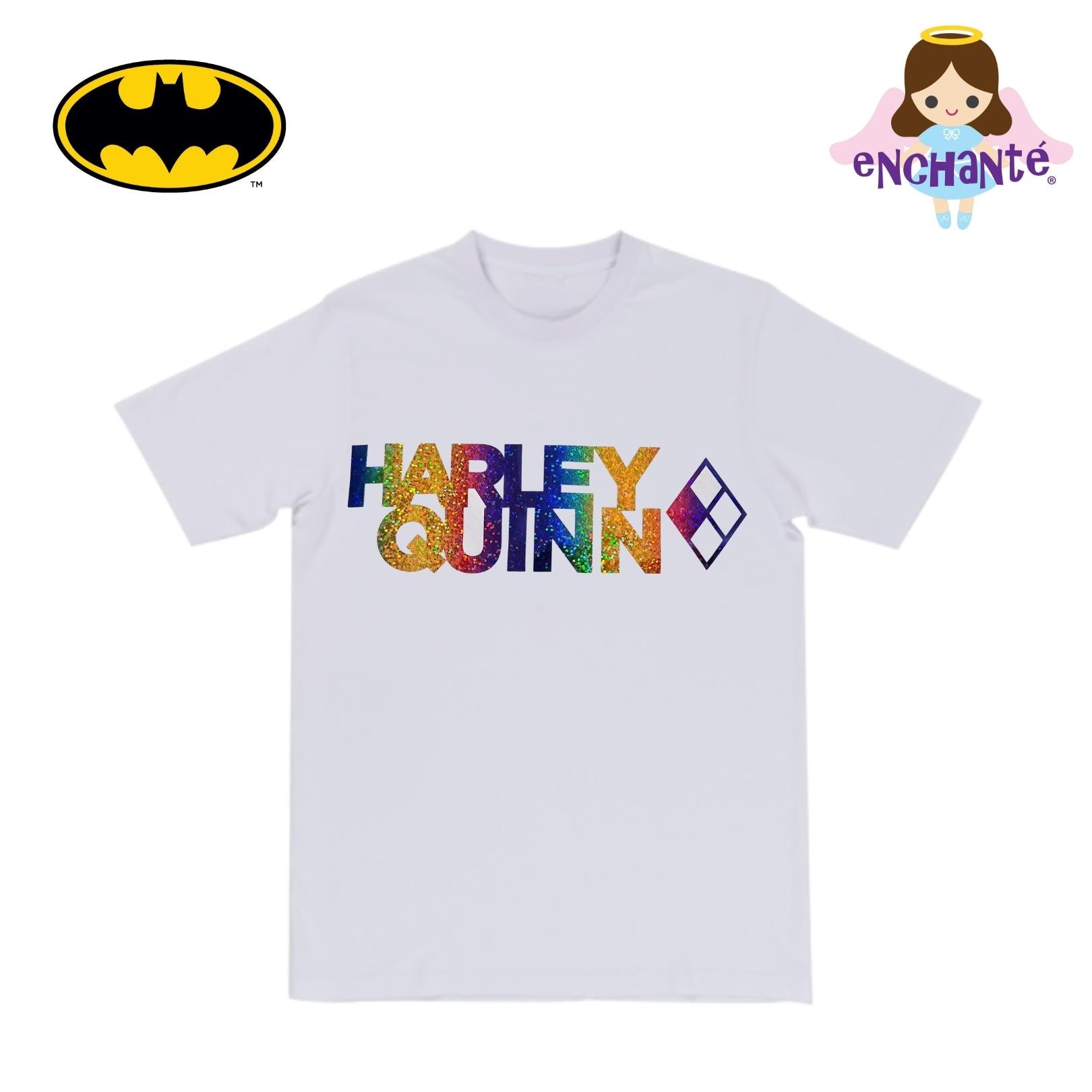 Harley Quinn Holographic Logo Tee (Adult)