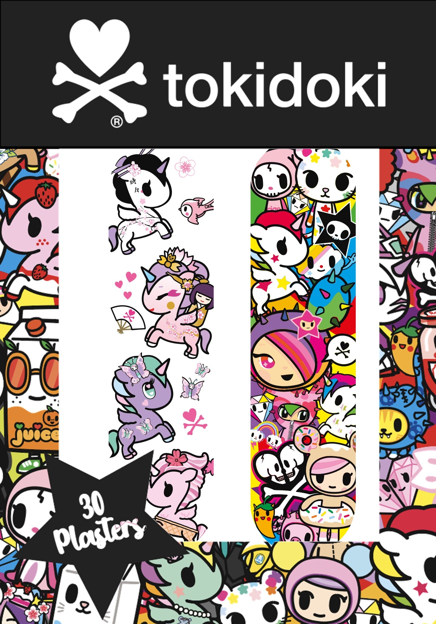 tokidoki Character Plasters (Set A)