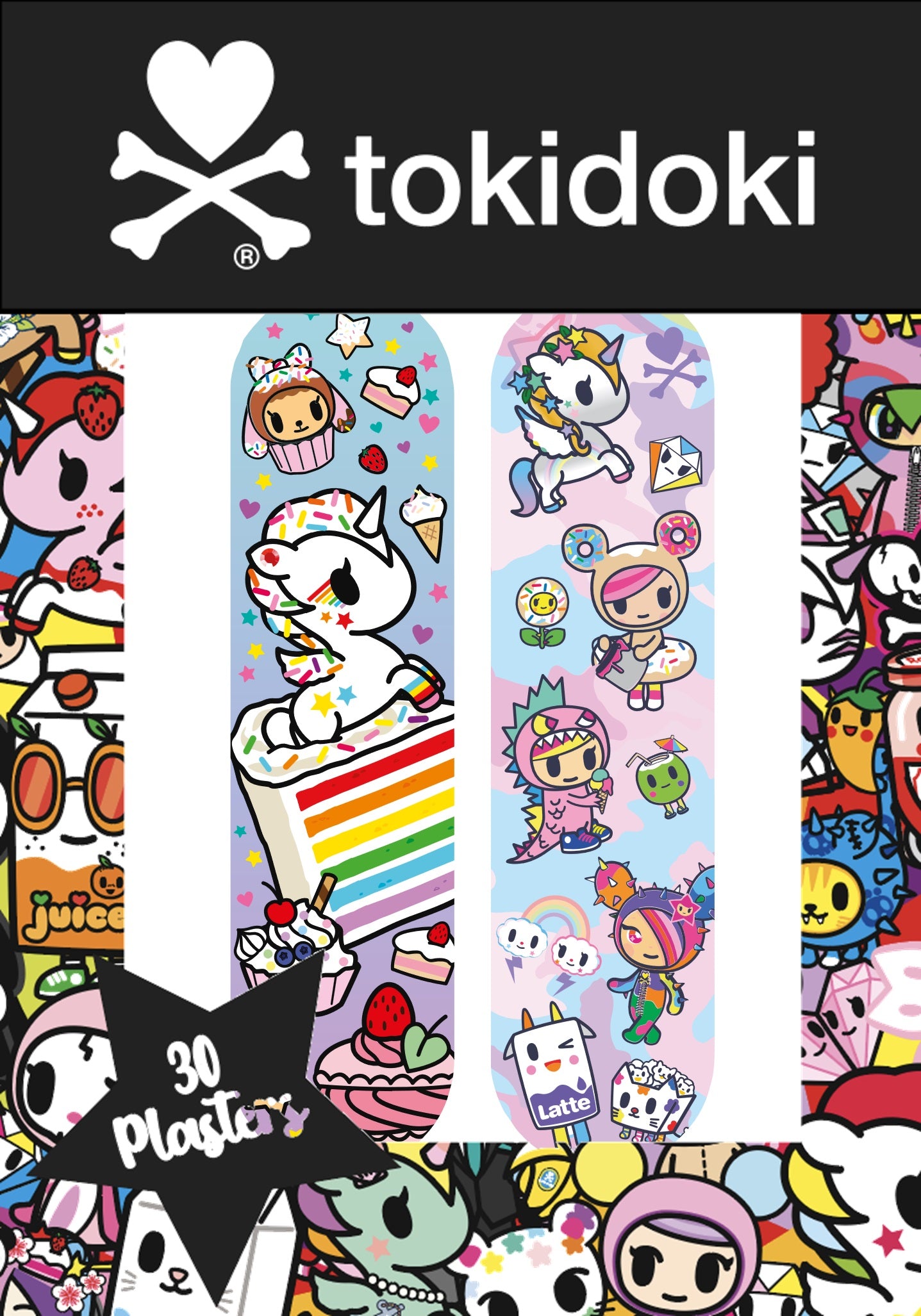 tokidoki Character Plasters (Set B)